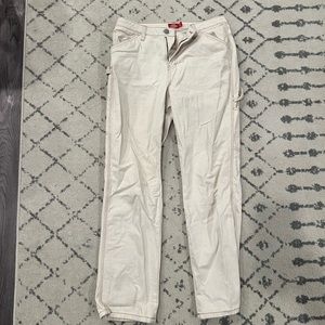 Dickies white carpenter pants